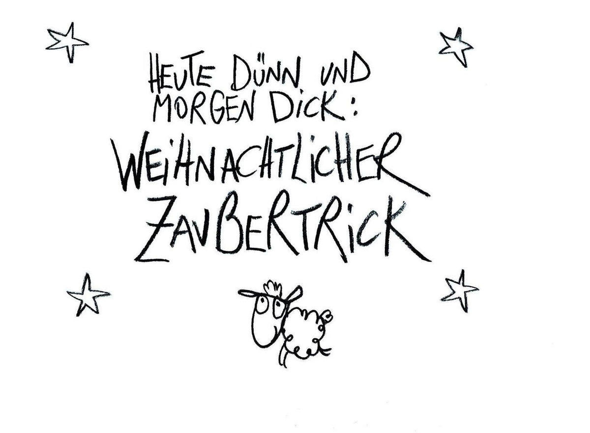 Weihnachts Trick - Postkarte von eDITION GUTE GEISTER
