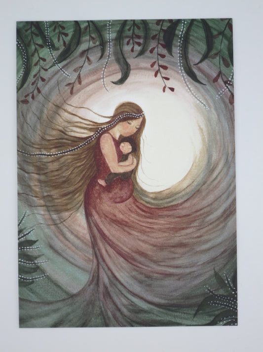 Mutter und Kind - Postkarte - Art.Nr.PKWI57