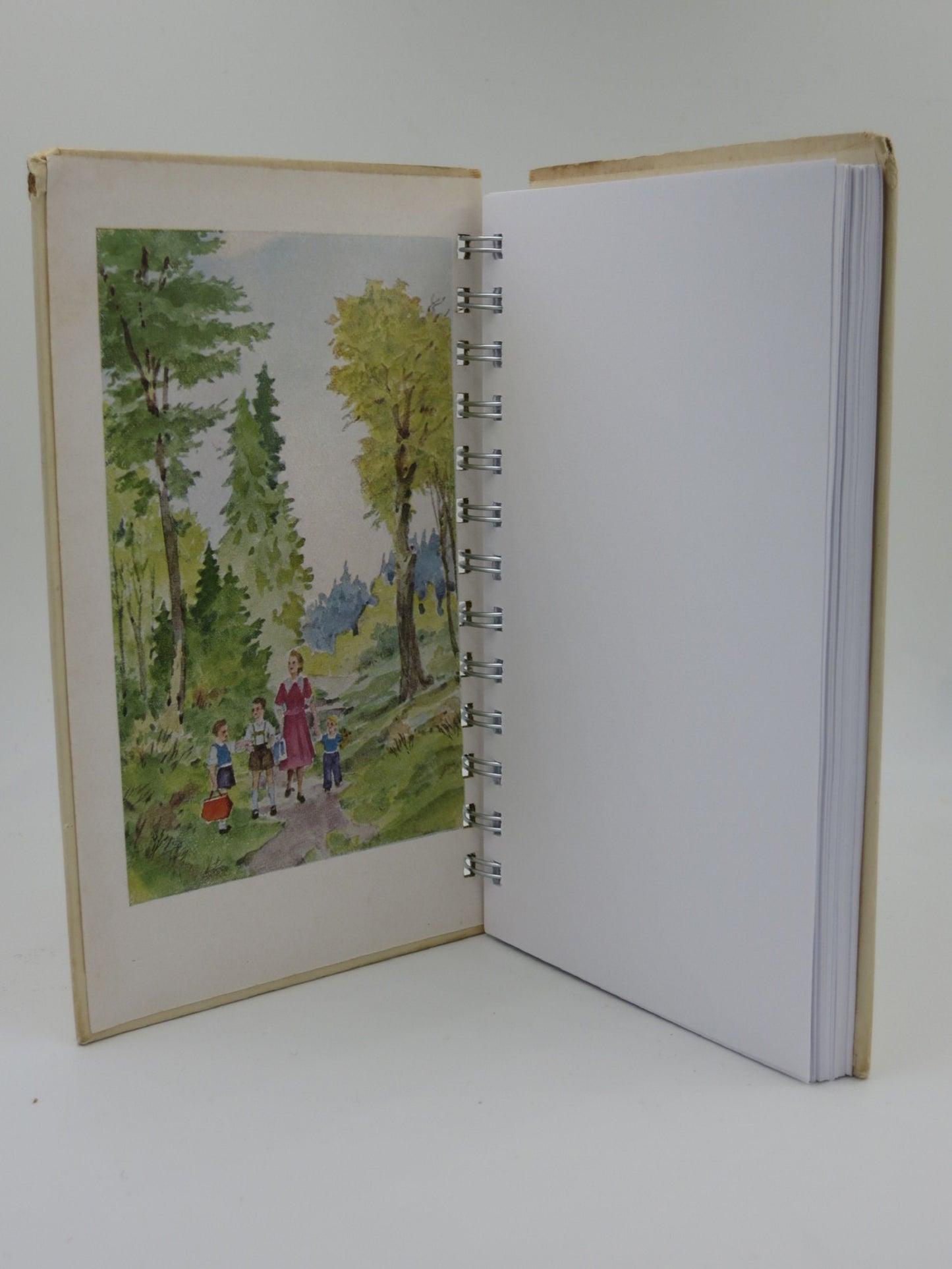 Notizbuch aus alten Kinderbüchern - Blanko Journal - Tagebuch - Art. Nr. NB3