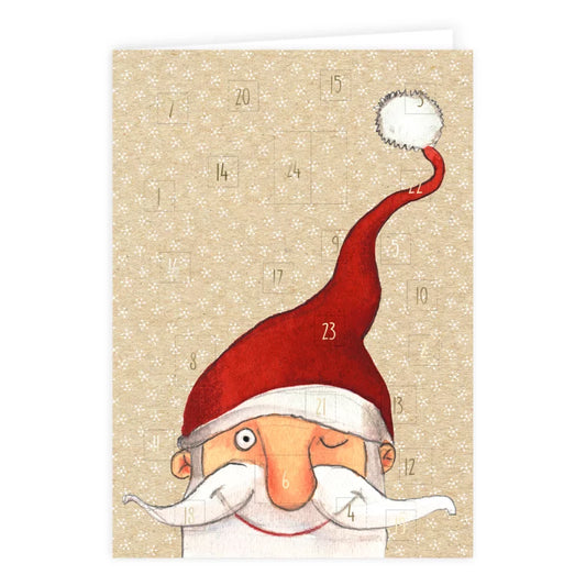 Adventskalenderkarte Nikolaus Art.Nr AK14