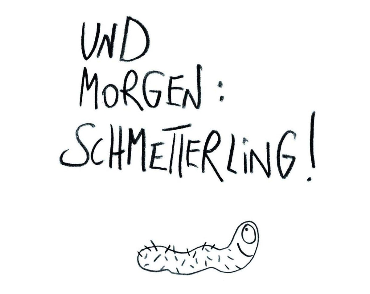 Schmetterling - Postkarte von eDITION GUTE GEISTER