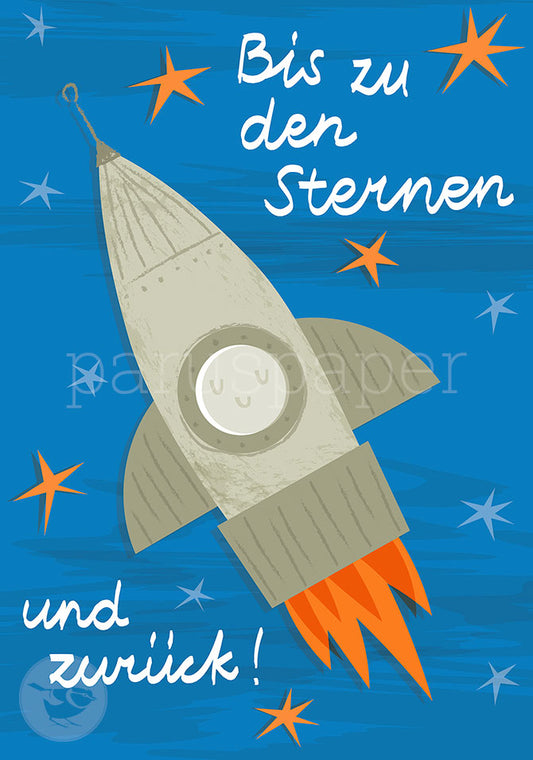 Bis zu den Sternen - Postkarte - Art.Nr.PKGR59