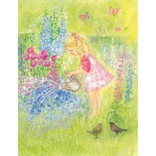 Blumen haben Durst - Postkarte - Waldorf  Art.Nr PKSO155