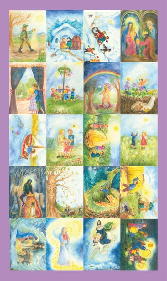 Postkartenset Jahreszeiten -  20 Postkarten Art.PKS17