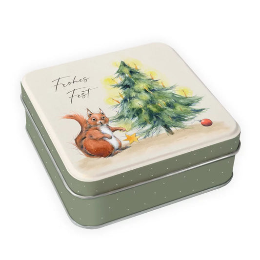 Eichhörnchen - Geschenkdose - Weihnachtsgeschenk - Art. GD3