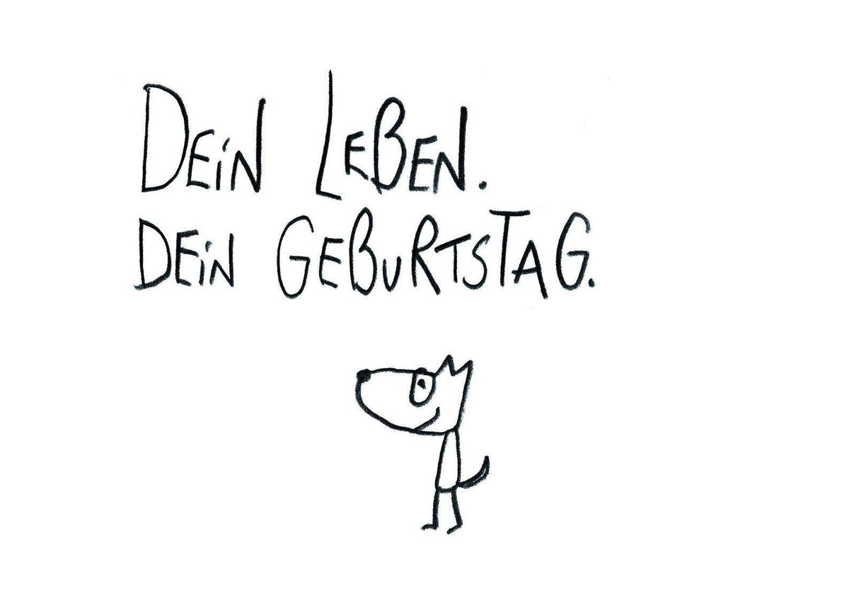 Dein Geburtstag - Postkarte von eDITION GUTE GEISTER GK59