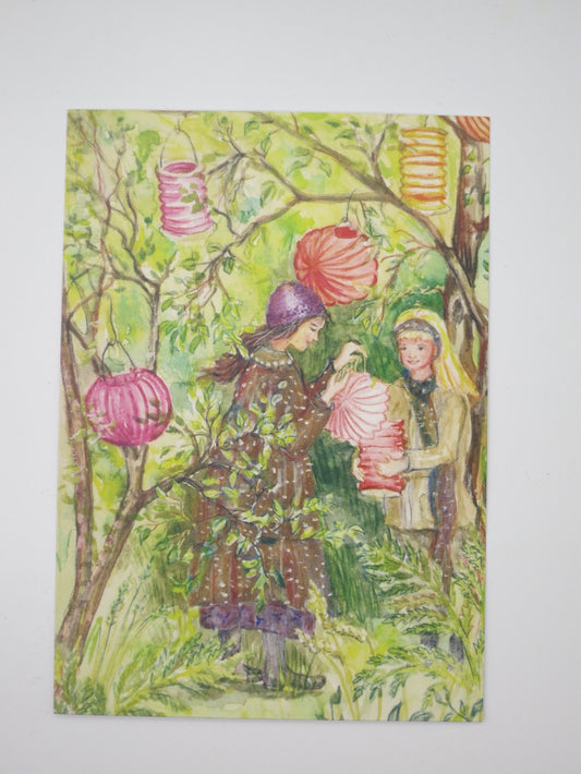 Laternenfest - Postkarte - Art.Nr.PKSO122