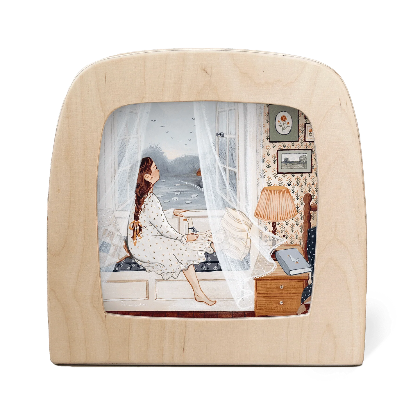 Gänseschwarm - Motiv für die Toverlux Lampe - MO43