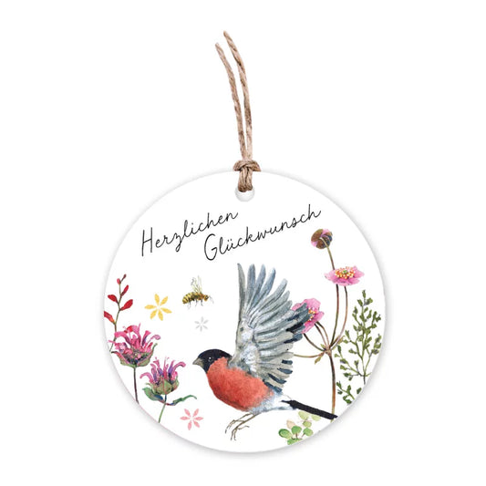 Geschenkanhänger Herzlichen Glückwunsch - Art.Nr. GPA7