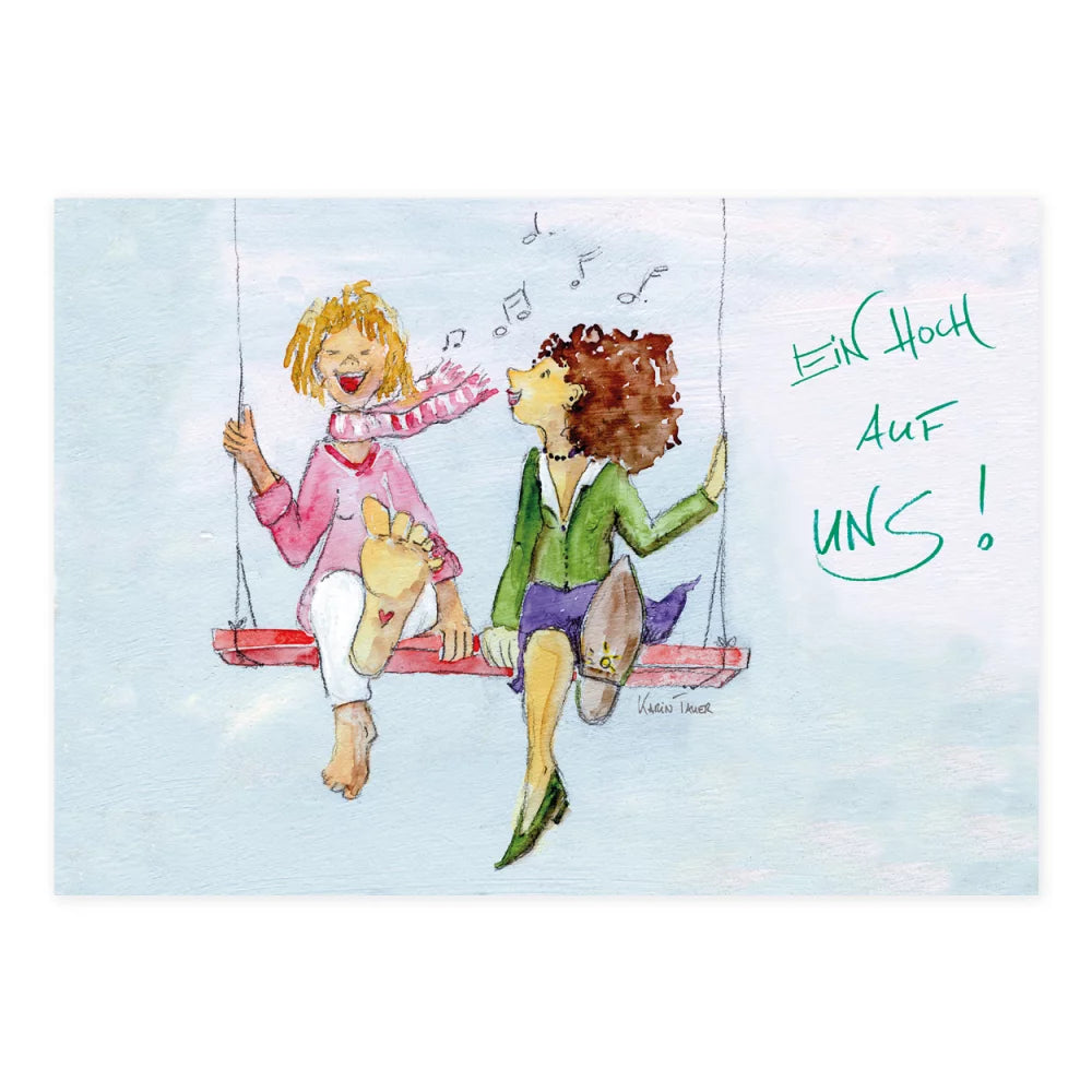 Ein Hoch auf uns - Postkarte - Art.Nr. PKGR133