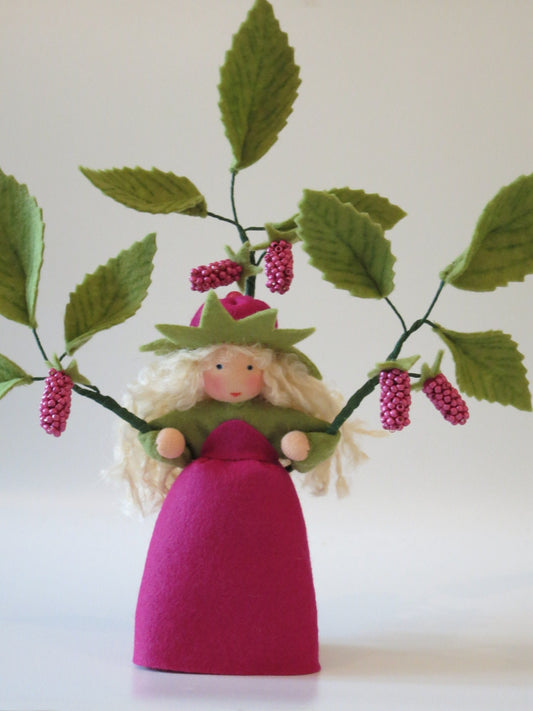Himbeere - Blumenkinder  -Jahreszeitentisch - Art. SO66