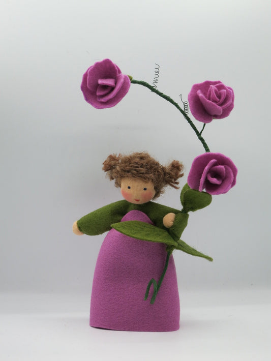 Duftwicke  - Blumenkind - Jahreszeitentisch - Waldorf - Art. SO51