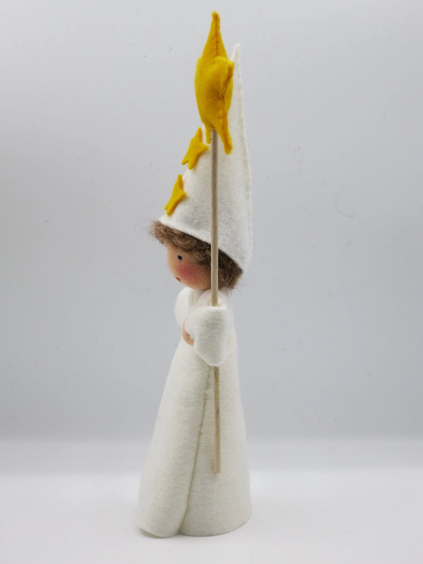 Sternenträger -  Püppchen für den Jahreszeitentisch - Waldorf- Santa Lucia- Art. WI60