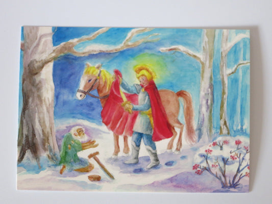 Sankt Martin - Postkarte - Waldorf Art.Nr.PKHE66