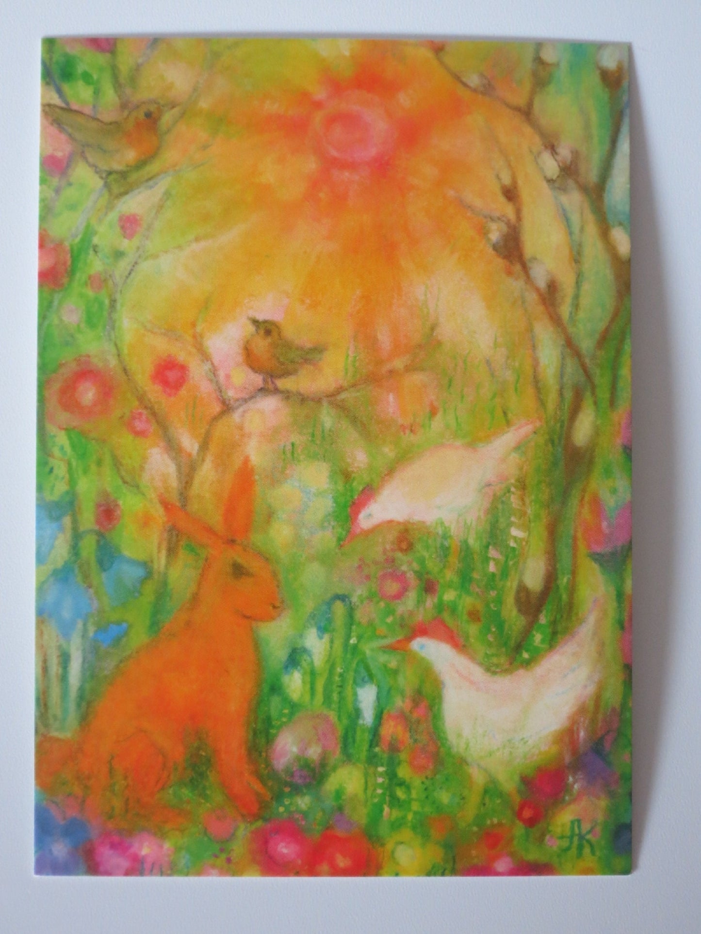 Frühlingsfreude - Postkarte Art. PKFR198