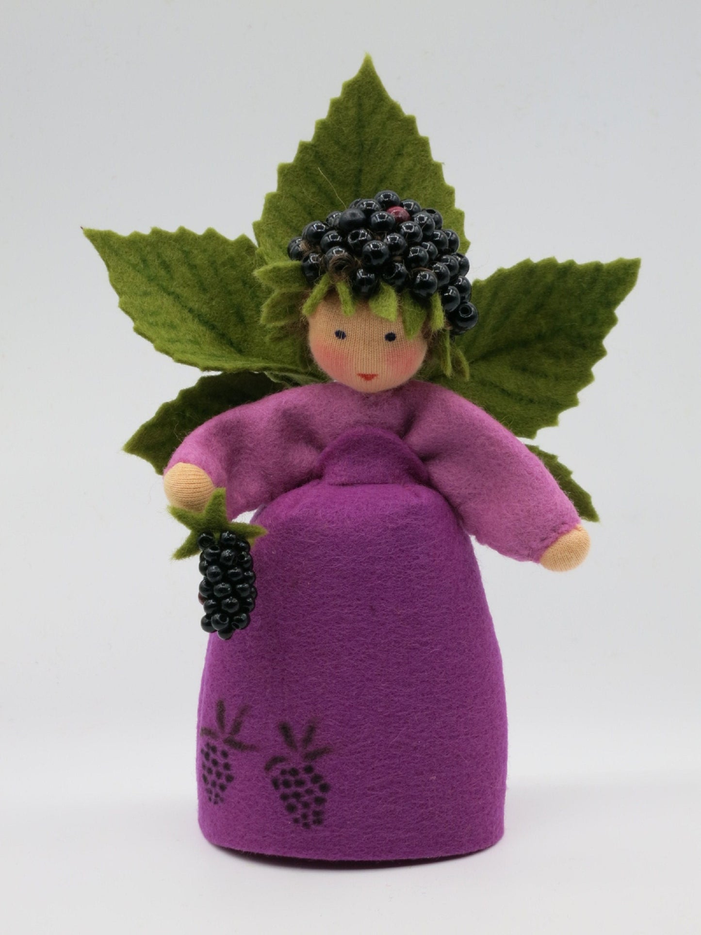 Brombeer Elfchen - Blumenkinder  -Jahreszeitentisch - Waldorf - Art. SO45