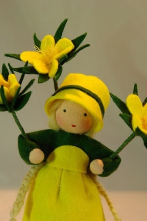 Winterling -Blumenkind für den Jahreszeitentisch - Art. FR48