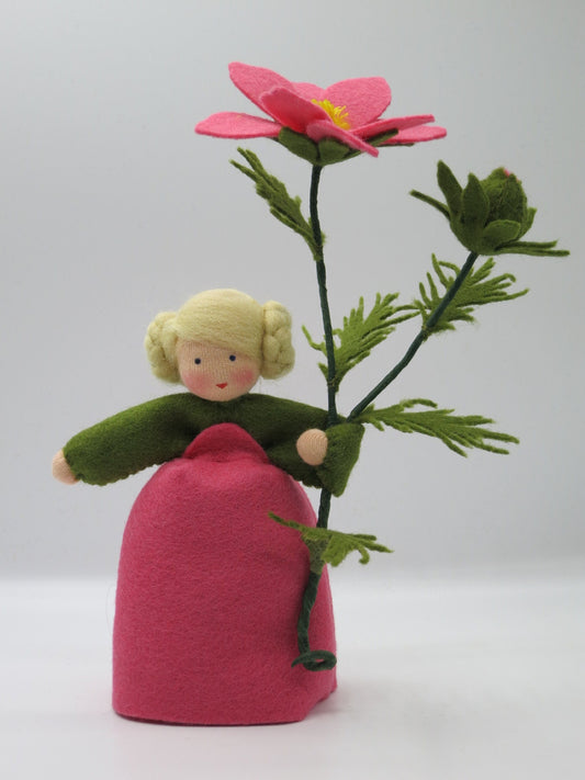 Cosmea - Schmuckkörbchen - Blumenkind für den Jahreszeitentisch- Art. SO25