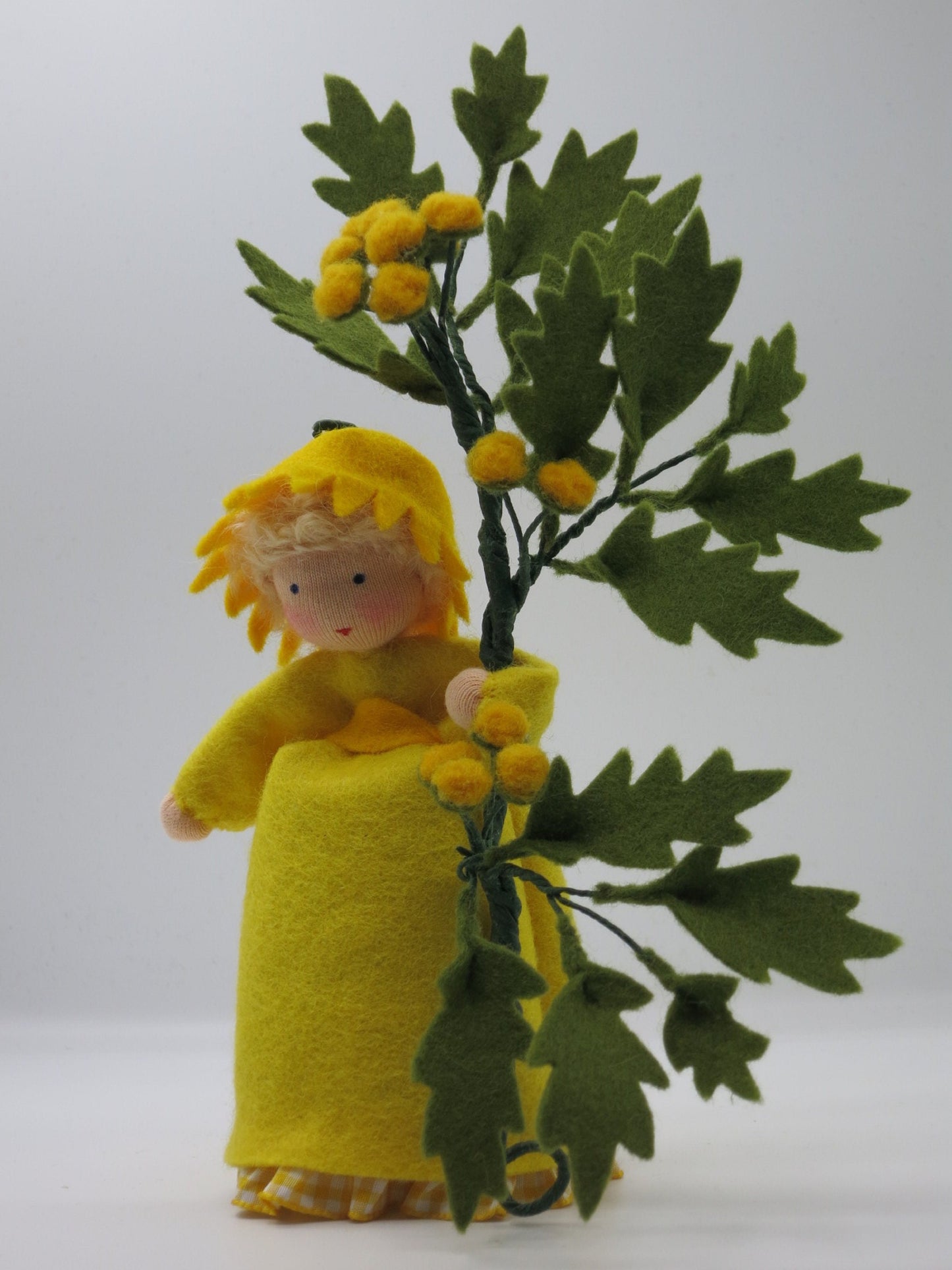Rainfarn I - Blumenkind -Jahreszeitentisch- Waldorf -handgefertigtes Blumenkind - Sommer- Art. SO90