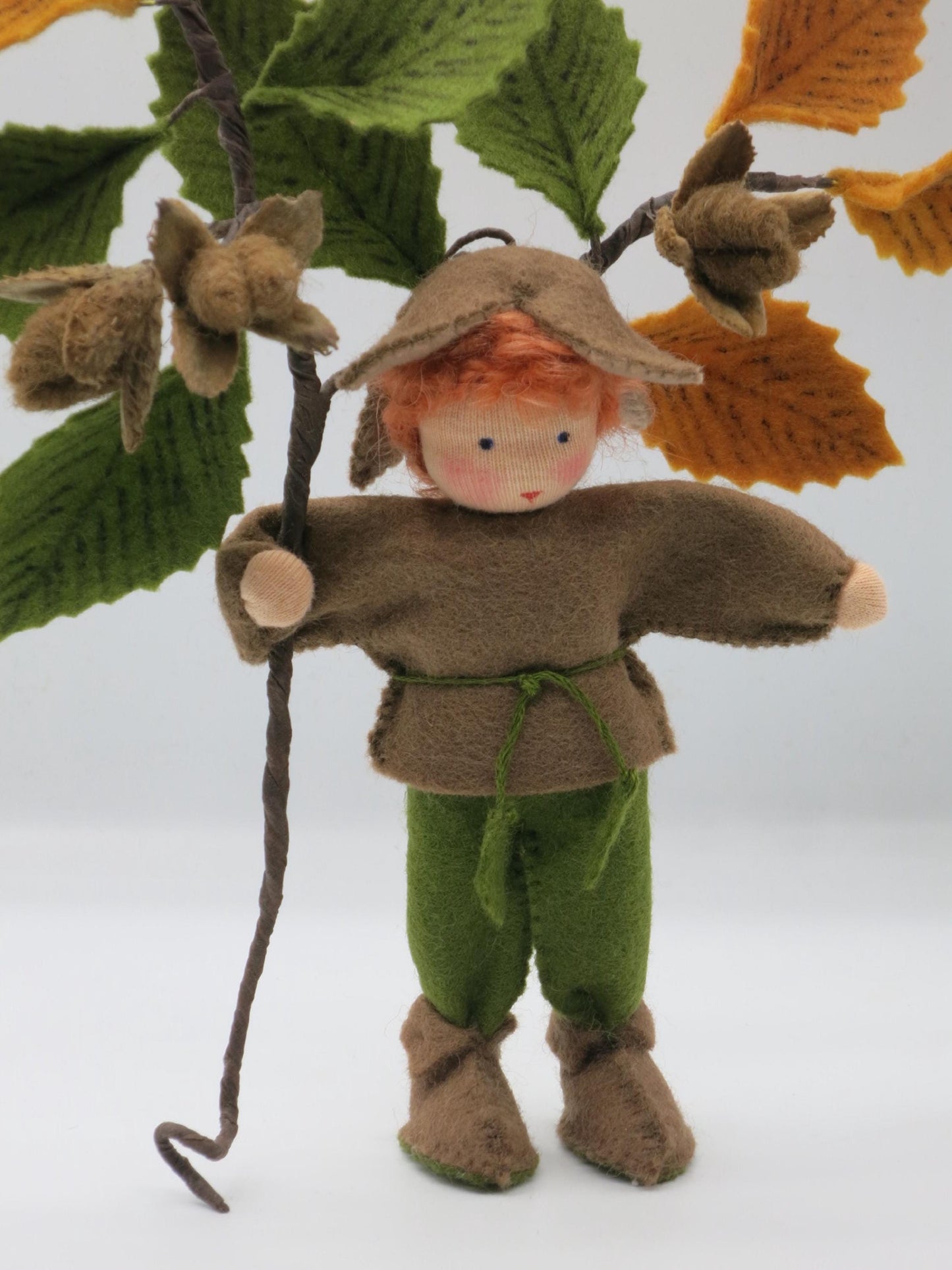 Bucheckern Junge -  handgefertigte Blumenkinder - Art. HE45