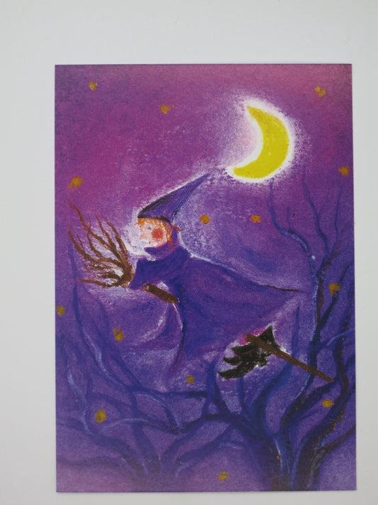Kleines Hexchen - Postkarte - Waldorf - Art.PKHE132