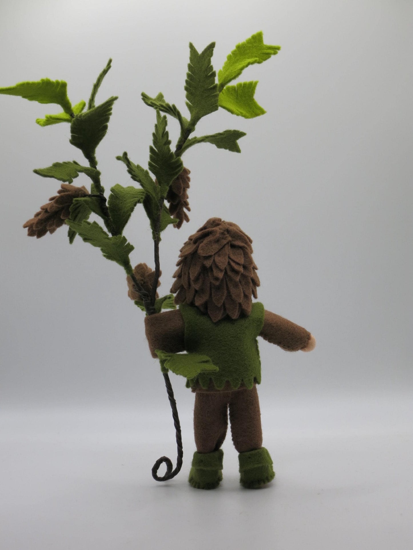 Tannenzapfen Kind - Junge -handgefertigtes Bumenkind - Art. HE62