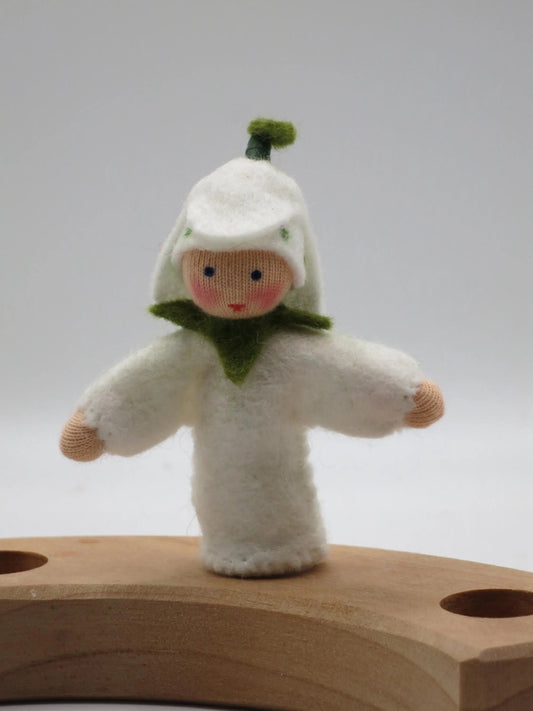 Schneeglöckchen -  Geburtstagsring - Stecker - Art. FR65