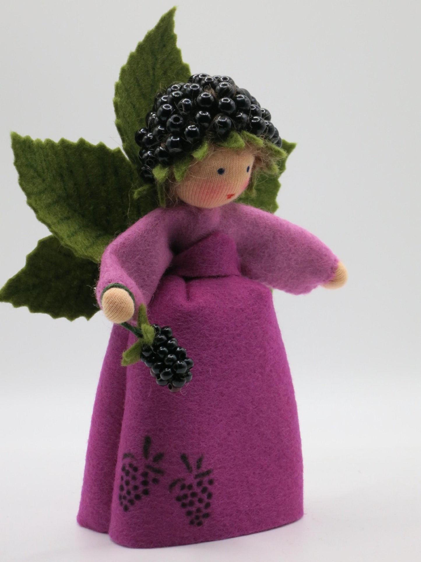 Brombeer Elfchen - Blumenkinder  -Jahreszeitentisch - Waldorf - Art. SO45