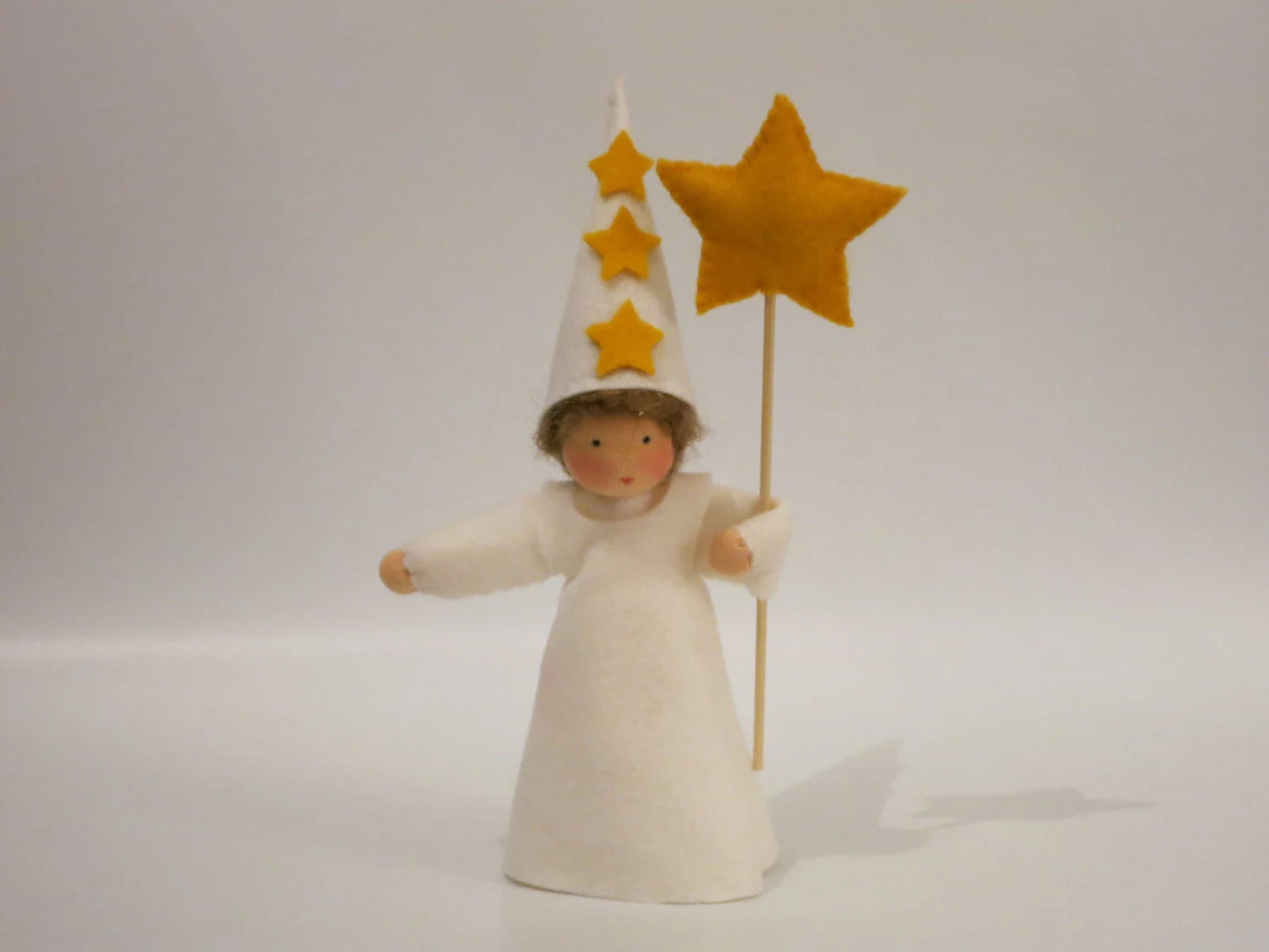 Sternenträger -  Püppchen für den Jahreszeitentisch - Waldorf- Santa Lucia- Art. WI60