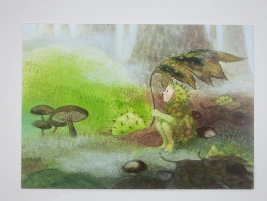 Kastanienkind - Postkarte Art.PKHE126