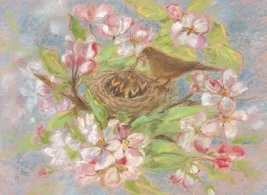Vogelnest - Waldorf - Postkarte Art.Nr.PKFR100