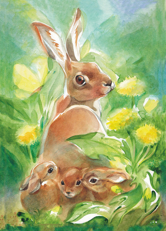 Osterhase - Postkarte Art.PKFR88