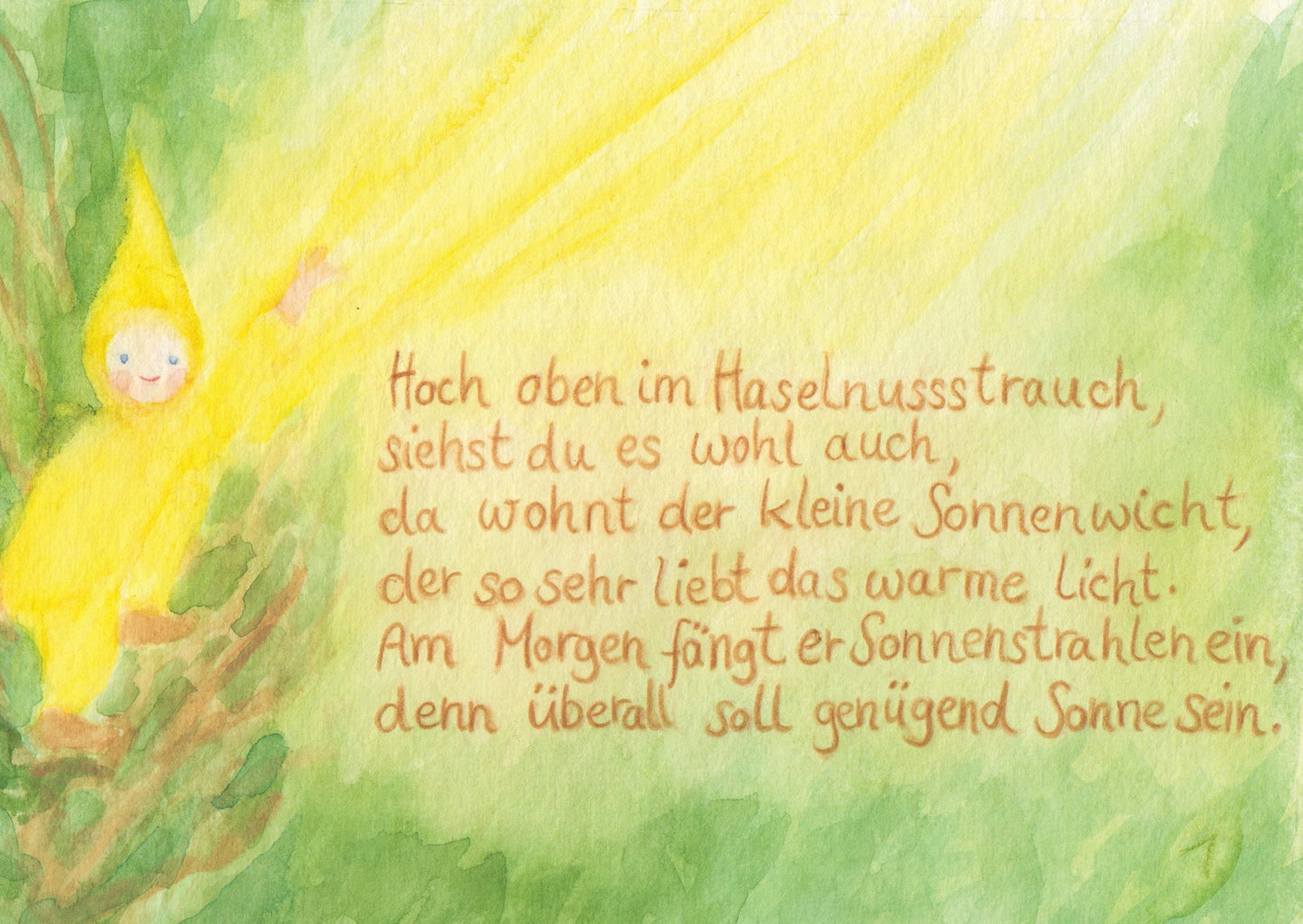Postkartengeschichte Der Sonnenwicht Art.PKS32