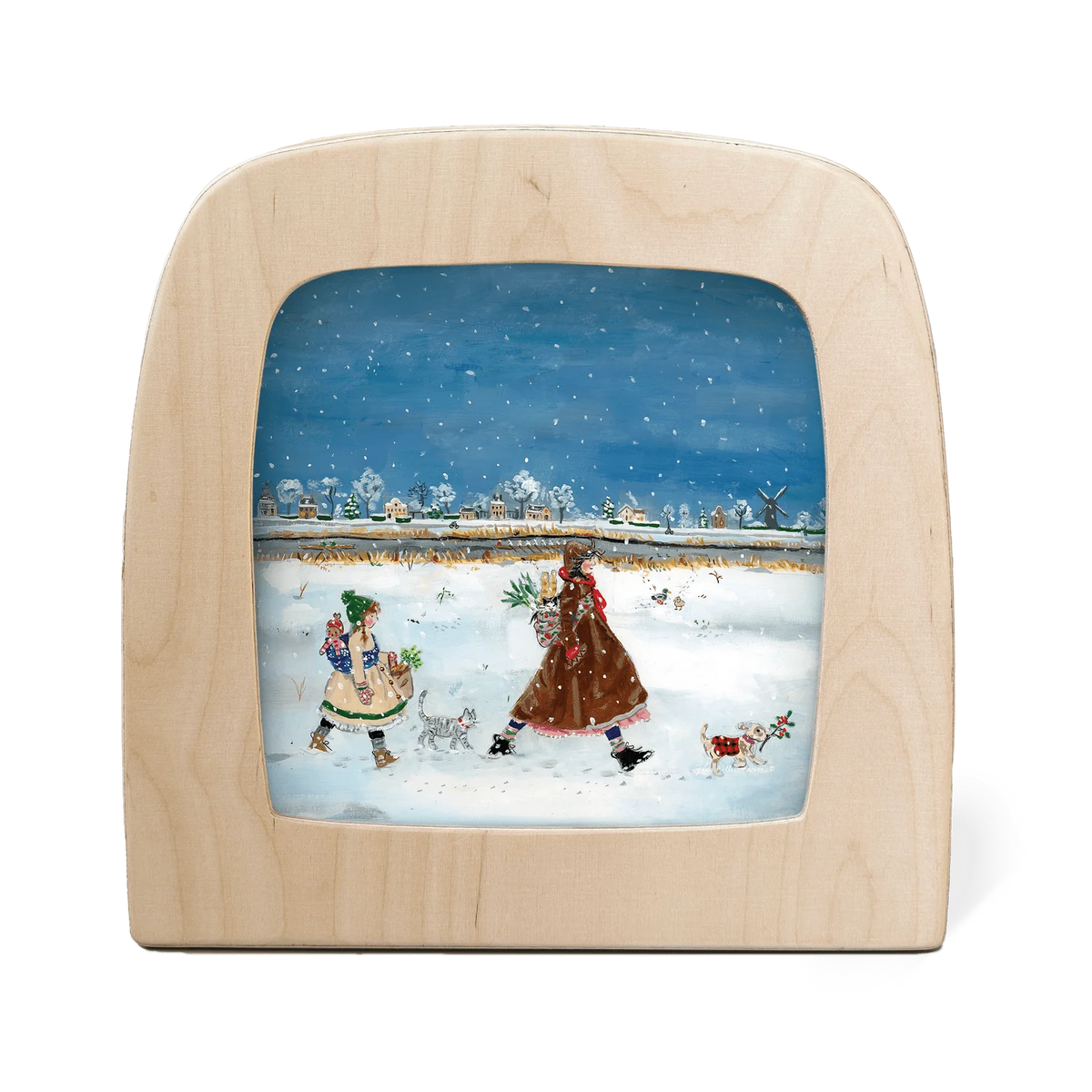 Winterspaziergang - Motiv für die Toverlux Lampe MO196