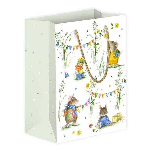Mäuseparty - Geschenktasche -Geschenkverpackung - Art. GP12