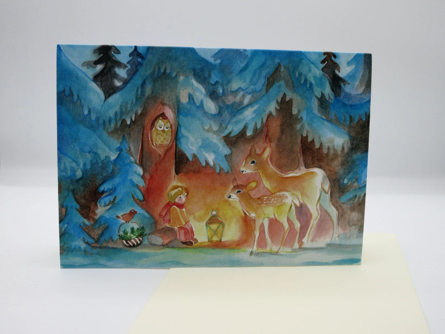 Winter - Weihnachskarte mit Umschlag Art.Nr.PKWei45