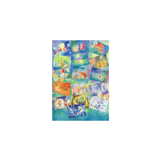 Karten Set Dorothea Schmidt- Zwerge -  16 Postkarten - Waldorf - PKS12