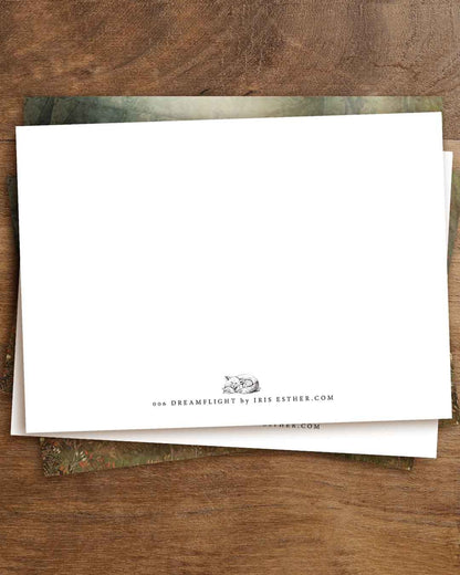 Traumflug - Postkarte von Iris Esther