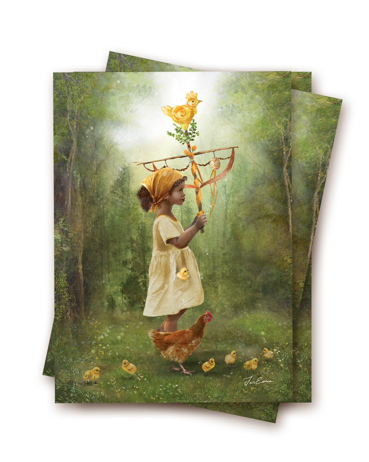 Palmsonntag - Postkarte von Iris Esther