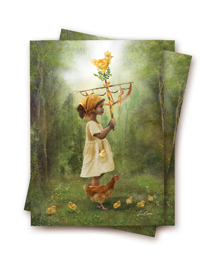 Palmsonntag - Postkarte von Iris Esther