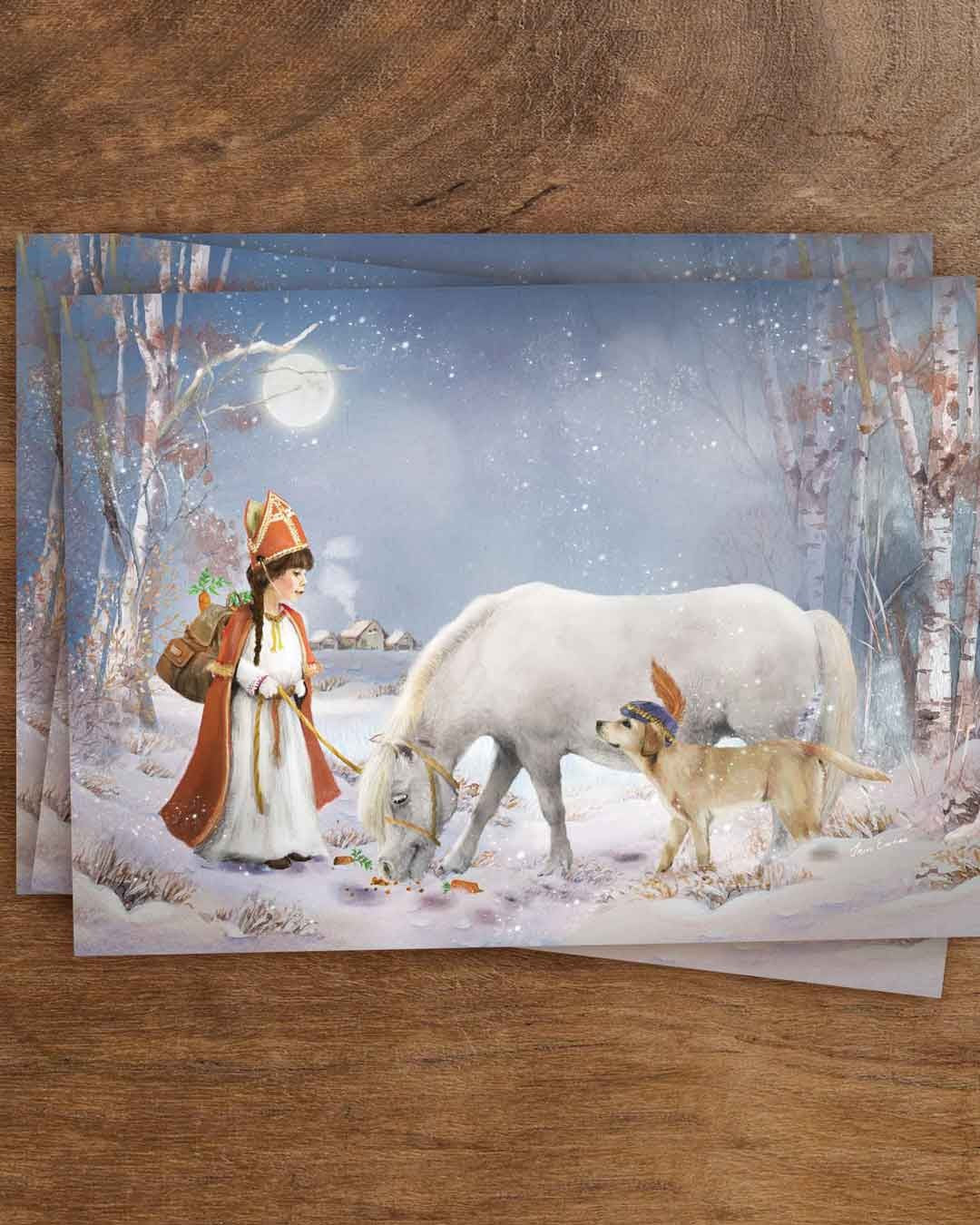 Klaasje - Postkarte von Iris Esther