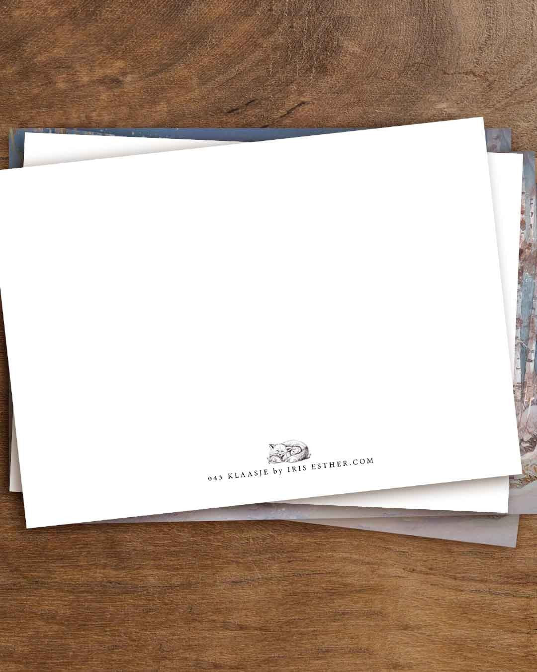 Klaasje - Postkarte von Iris Esther
