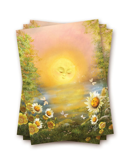 Sommerabend - Postkarte von Iris Esther