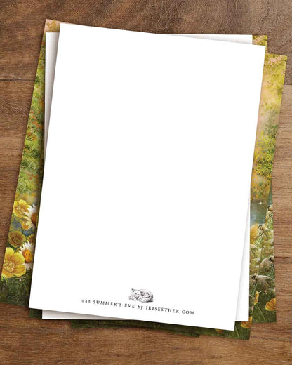 Sommerabend - Postkarte von Iris Esther