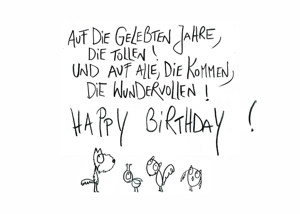 Auf Dein Leben! - Postkarte von eDITION GUTE GEISTER GK48