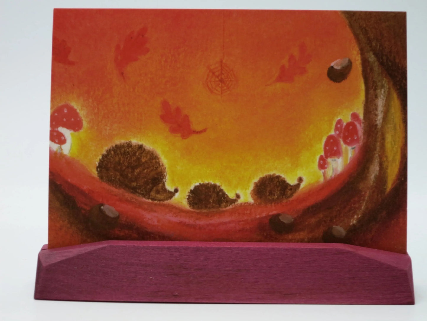 Kartenständer - Bunt - Waldorf - Jahreszeitentisch - Postkartenständer - Art. PKH5