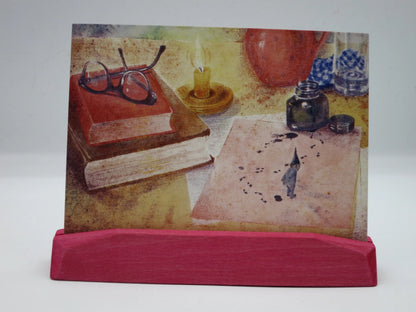 Kartenständer - Bunt - Waldorf - Jahreszeitentisch - Postkartenständer - Art. PKH5
