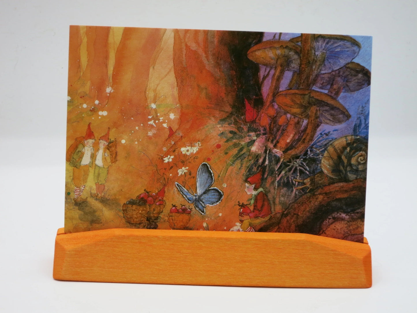 Kartenständer - Bunt - Waldorf - Jahreszeitentisch - Postkartenständer - Art. PKH5