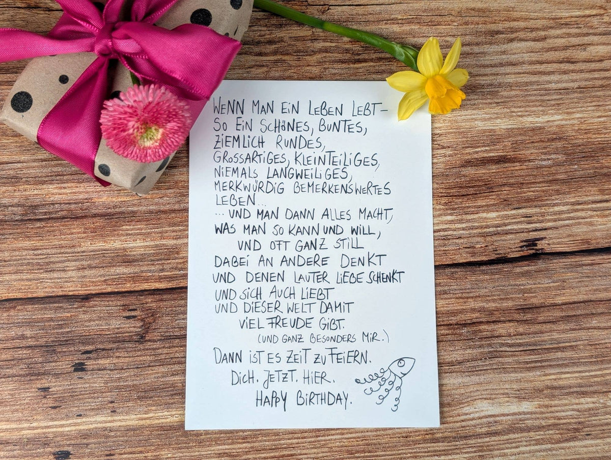 Feierzeit - Postkarte von eDITION GUTE GEISTER