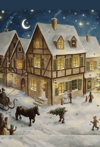 Adventskalender Weihnachtsdorf  AK73